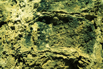 Background of natural stone. Toned