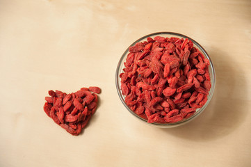 goji berries Chinese wolfberry (Lycium barbarum)