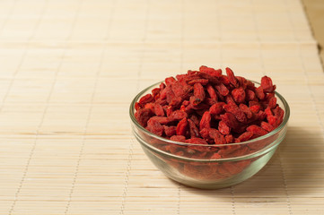 goji berries Chinese wolfberry (Lycium barbarum)