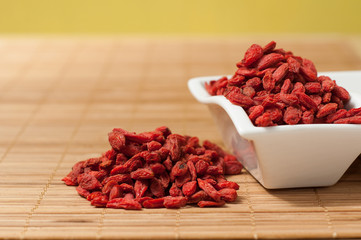 goji berries Chinese wolfberry (Lycium barbarum)