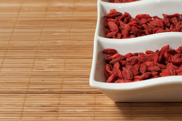 goji berries Chinese wolfberry (Lycium barbarum)