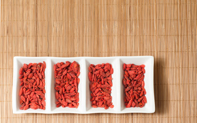 goji berries Chinese wolfberry (Lycium barbarum)