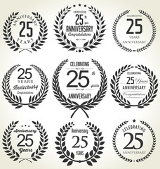 Anniversary label collection, 25 years