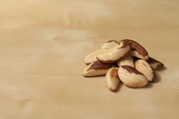 Fototapeta na wymiar brazil para nuts