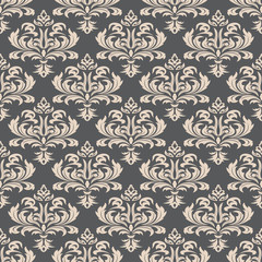 Seamless wallpapers in the style of Baroque . Can be used for