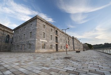 Royal William Yard, the victualing depot of the Royal Navy.