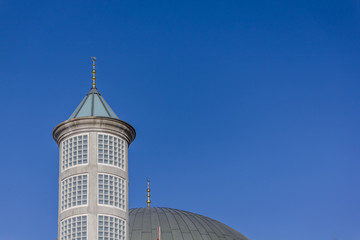 Obraz premium Mosquée de Vénissieux en construction