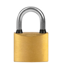 Naklejka premium Closed lock