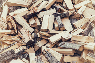 Pile of firewood