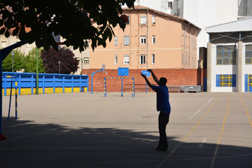 instalaciones deportivas en la calle
