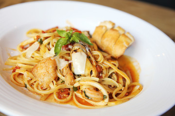 Seafood Linguine