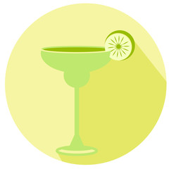 cocktail. Margarita