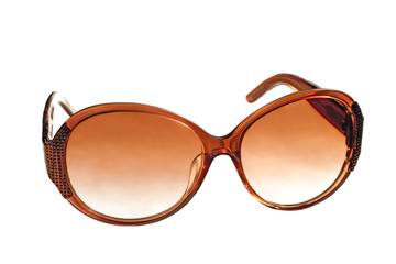 sunglasses on a white
