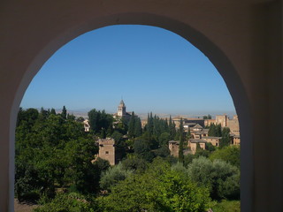 Fototapeta na wymiar Alhambra de Granada, España