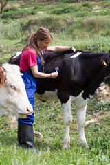 Veterinary on a farm