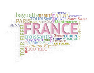 Obraz premium FRANCE. CONCEPT..