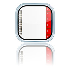 Social Media contact abc Icon 