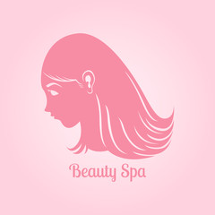 woman face logo