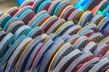 Fototapeta premium Colorful slippers