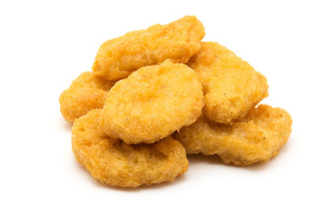 Fried chicken nuggets 