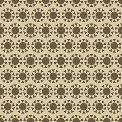 flowers pattern retro seamless