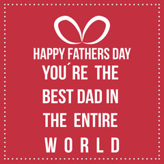 Happy father's day