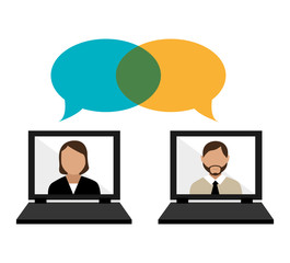 Social media design.