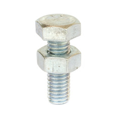 Bolt and nut.