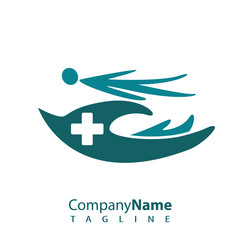 Medical logo icon vector