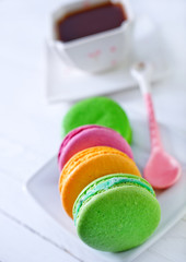 color macaroons