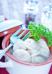 pelmeni with meat