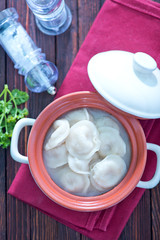 pelmeni with meat