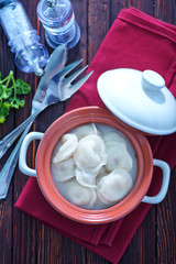 pelmeni with meat