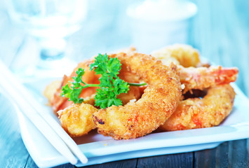 fried shrimps