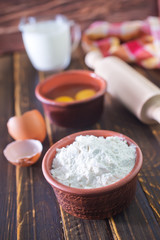 ingredients for dough