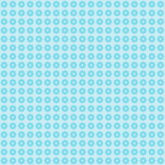 Blue vintage flower pattern