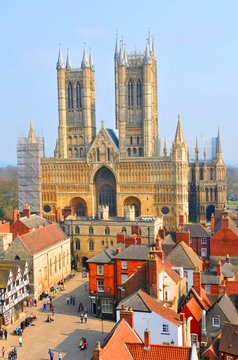 Lincoln Cathedral in England