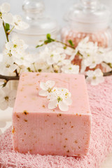 Pink spa set