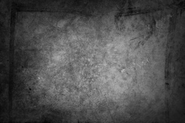 Grey grunge textured concrete wall background