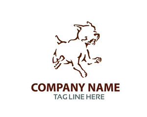 Running Dog Logo