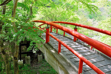 Kajika Bridge, Ikaho Onsen, Gunma Prefecture, Japan
