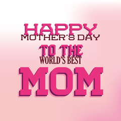 Happy mother's day