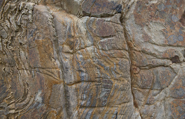 Rock background texture with lines and natural pattern