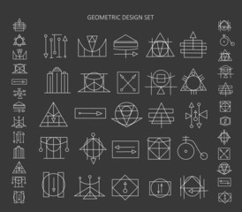 The set of geometric signs.