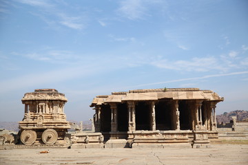 Obraz premium Temple Hampi Karnataka India 