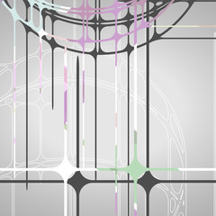 Abstract circles background