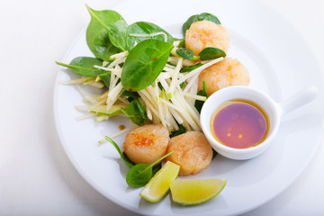 Scallop Salad