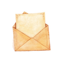 Envelope with a letter