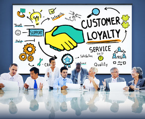 Customer Loyalty Satisfaction Support Strategy Service Concept