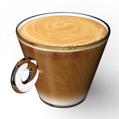 coffee cup with coffee